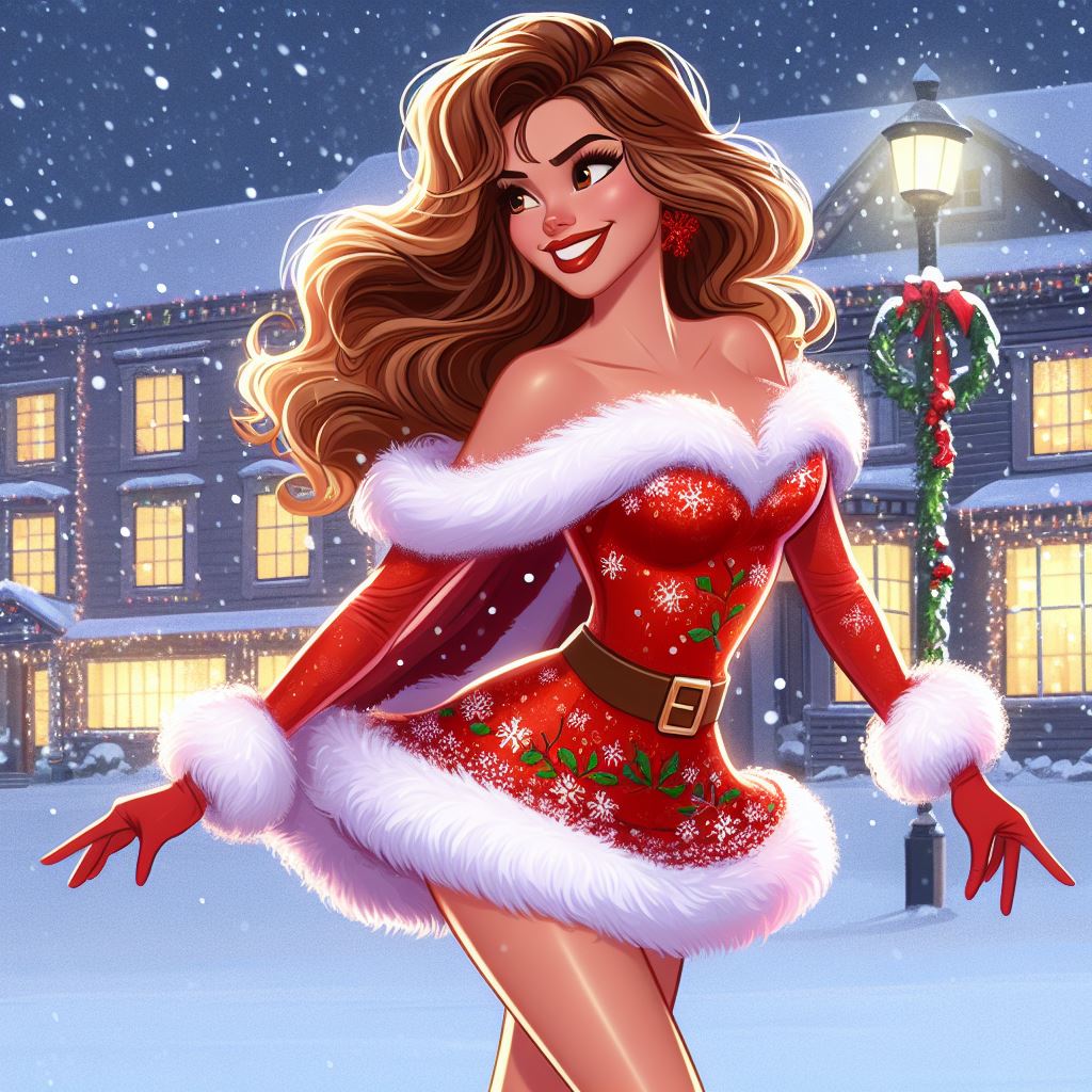 صورة مولدة بالذكاء الاصطناعي: HOHOHO Merry Christmas (نموذج DALL·E - صور شخصية)