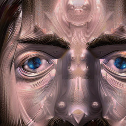 Stable Diffusion prompt: A portrait of Jesus Christ, 8k r...