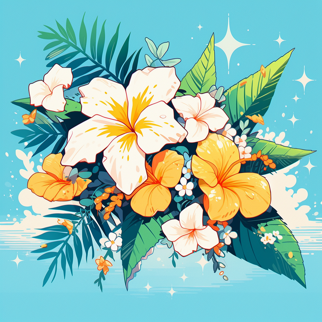 AI generated: Midjourney prompt: Digital product, floral-patterned, 32 Bit Pixel Ar... (Midjourney - Portraits)