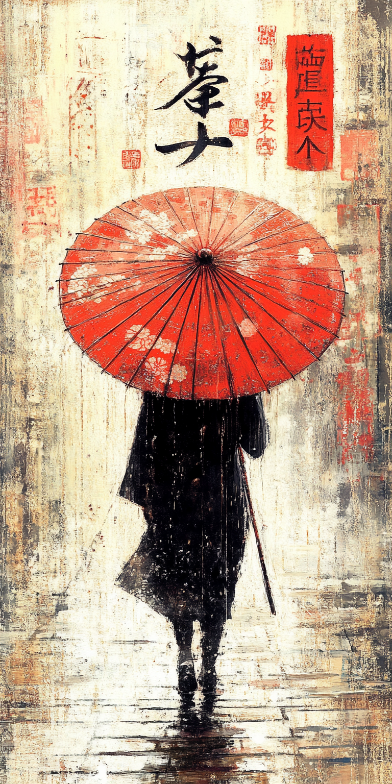 AI generated: Midjourney prompt: Japanese geisha, hyperrealistic, in the style of J... (Midjourney - Portraits)