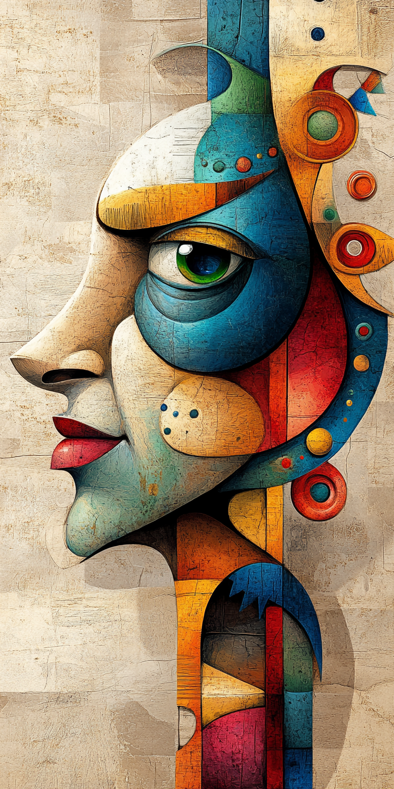 AI generated: Midjourney prompt: abstract surrealism --ar 1:2 --personalize yruxpc2... (Midjourney - Concept Art)