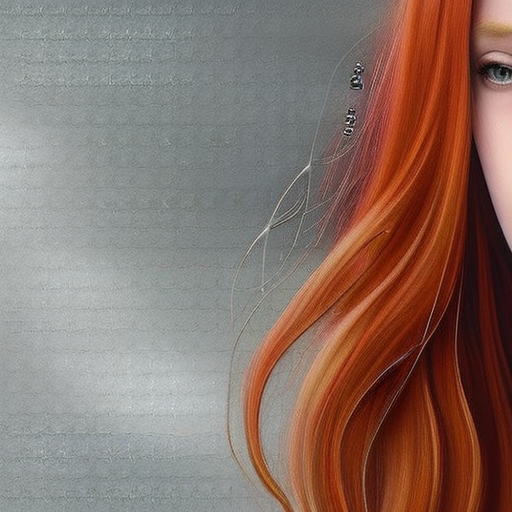 Stable Diffusion prompt: a red haired girl with long red ...