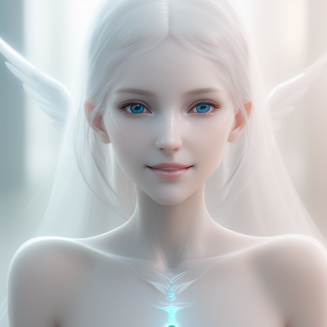 DreamShaper prompt: ethereal and clean portrait of a woma...