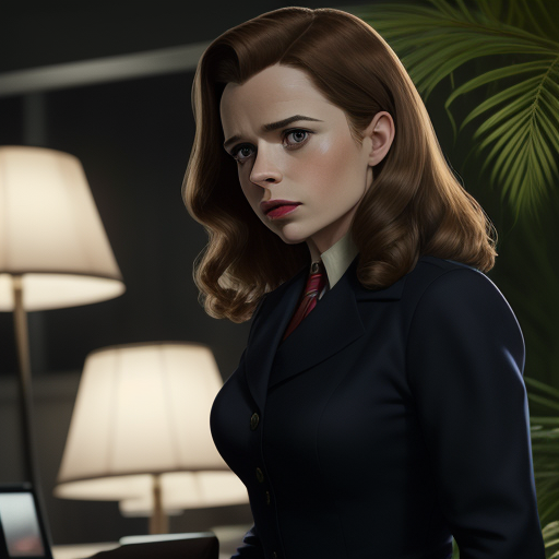 Marvel Secretary DreamShaper prompt: Marvel Cinematic Universe British MI6...