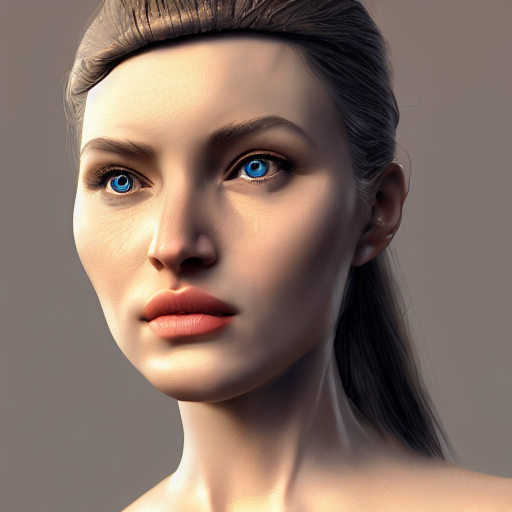 Stable Diffusion prompt: Artificial intelligence female f...