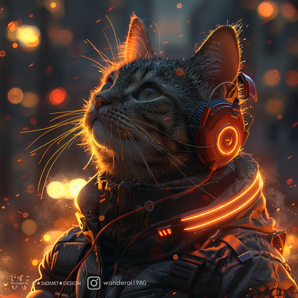 AI generated: Sunset, a breathtaking view (Midjourney - Photography)