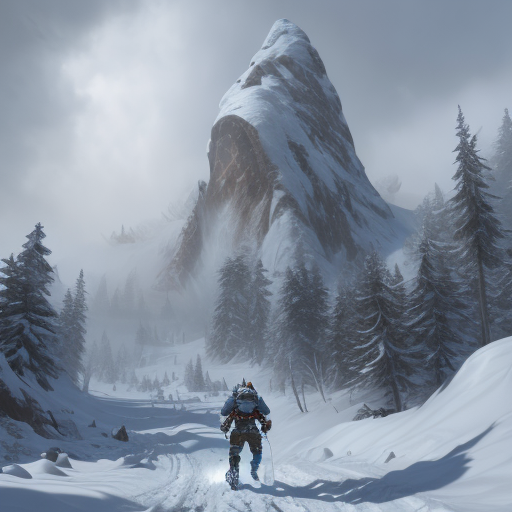 AI generated: DreamShaper prompt: blizzard , extremly realistic (DreamShaper - Concept Art)