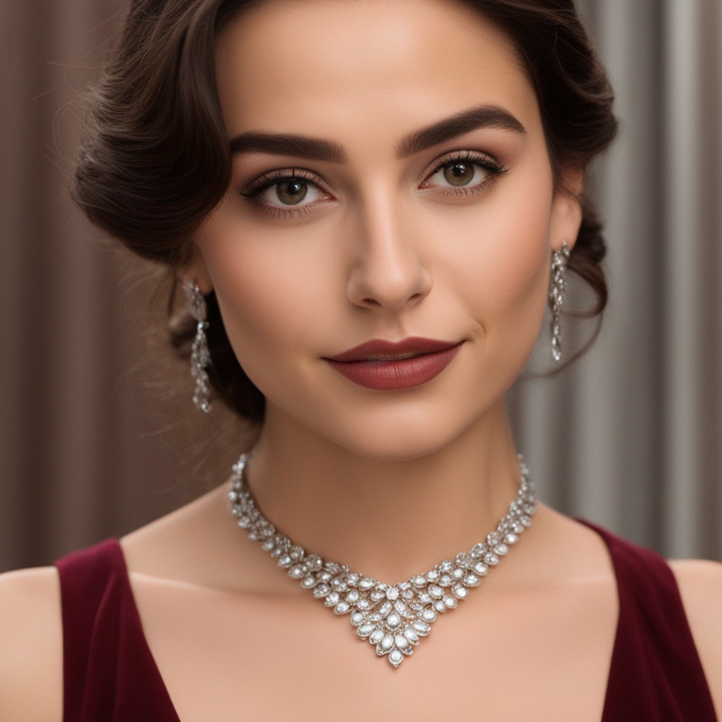 صورة مولدة بالذكاء الاصطناعي: Stable Diffusion prompt: The photo features a young woman in her twenties w... (نموذج Stable Diffusion - صور شخصية)