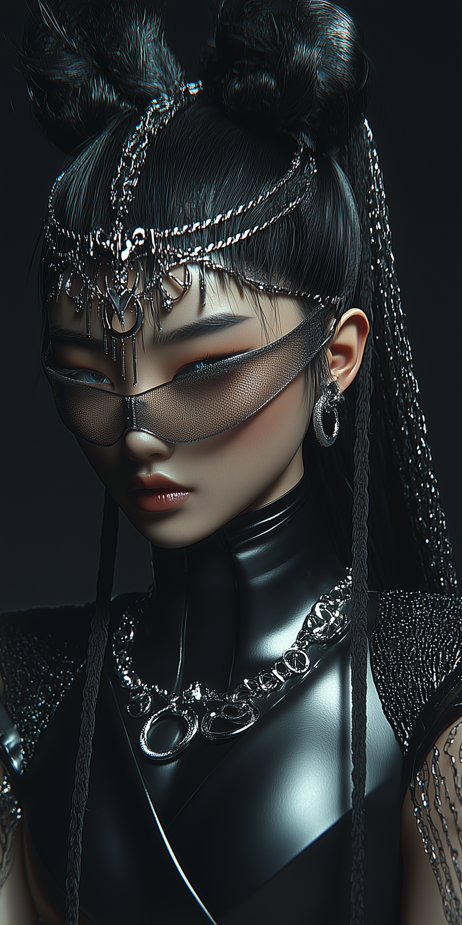 AI generated: Midjourney prompt: 3D render, character design, digital art in the st... (Midjourney - Fashion)