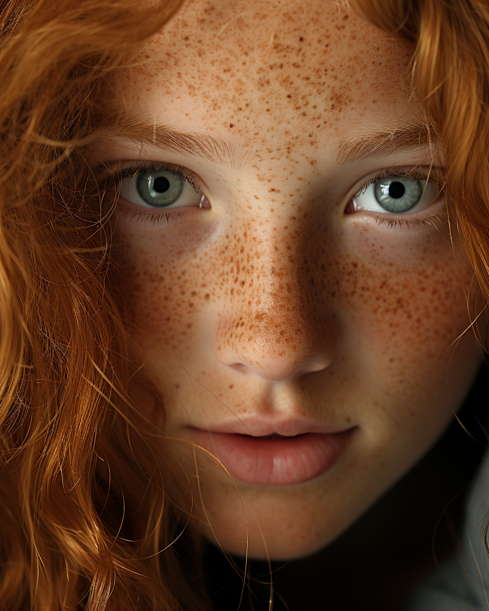 AI generated: Midjourney prompt: Portrait Photography, A highly detailed close-up o... (Midjourney - Portraits)