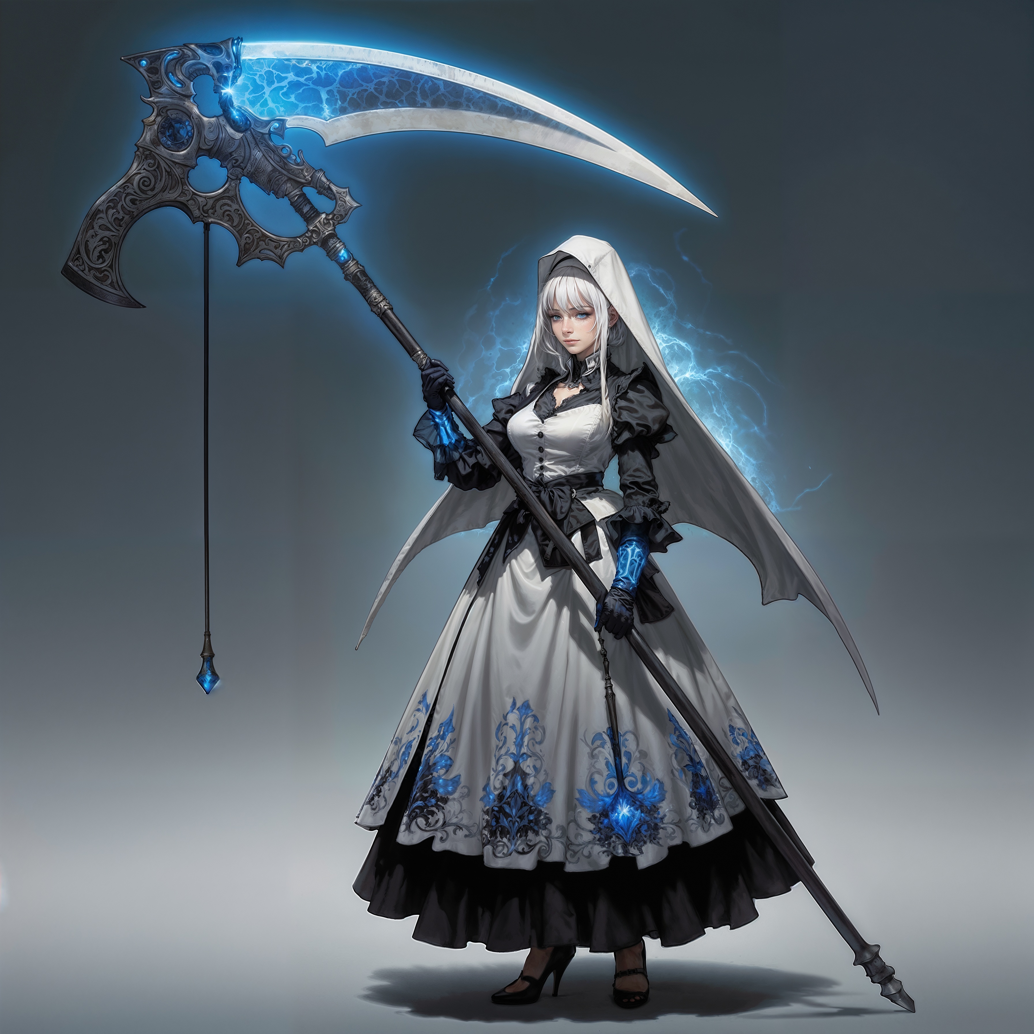 AI generated: Hidden Boss Maid (SD XL - Character Design)