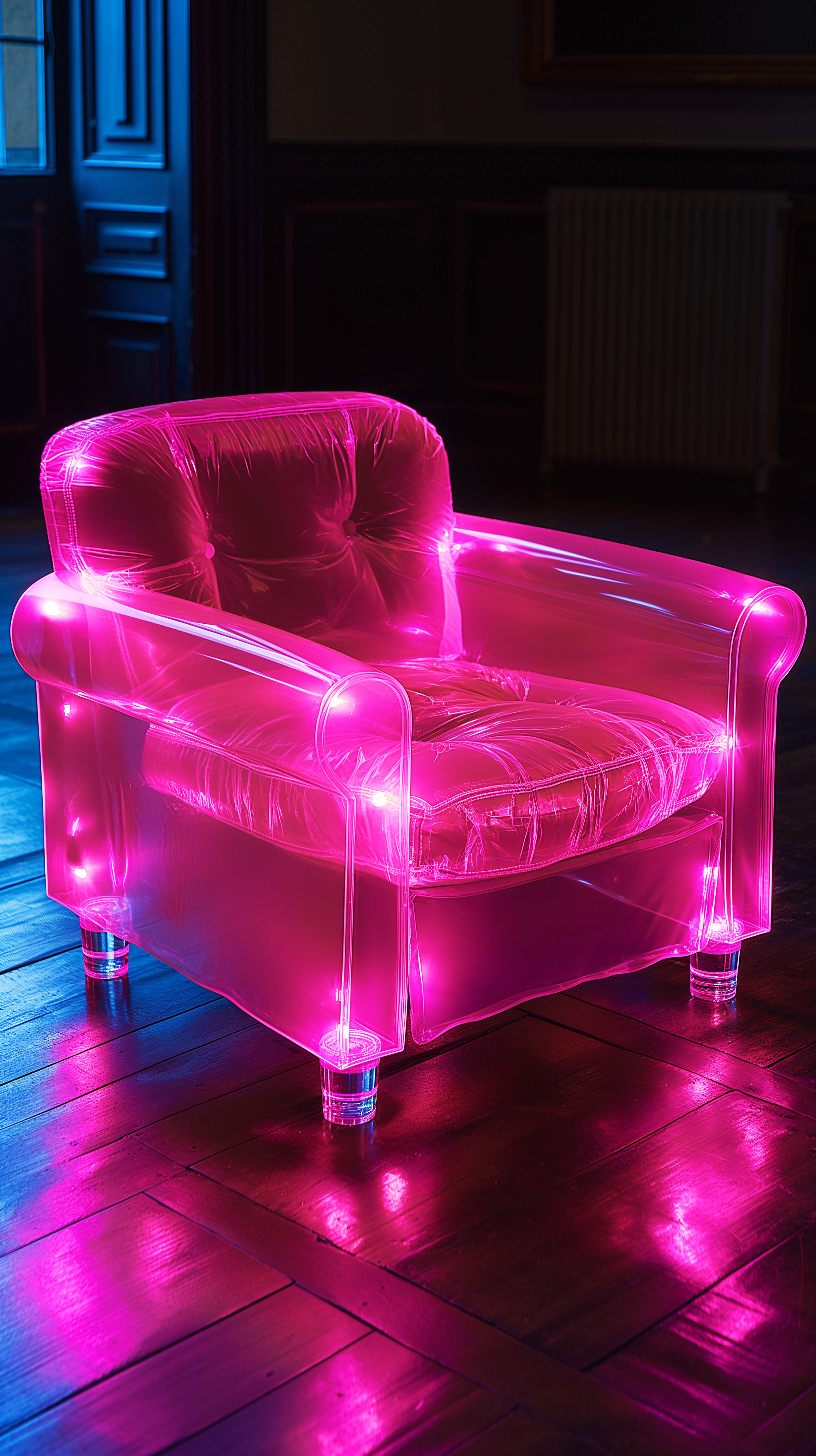 AI generated: Fluffy couch (Midjourney - Photography)