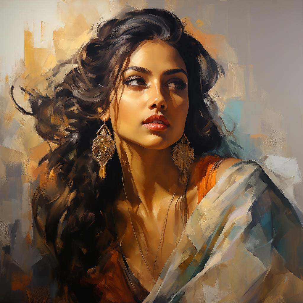 AI generated: Midjourney prompt: a masterpiece post-impressionist oil painting of t... (Midjourney - Portraits)