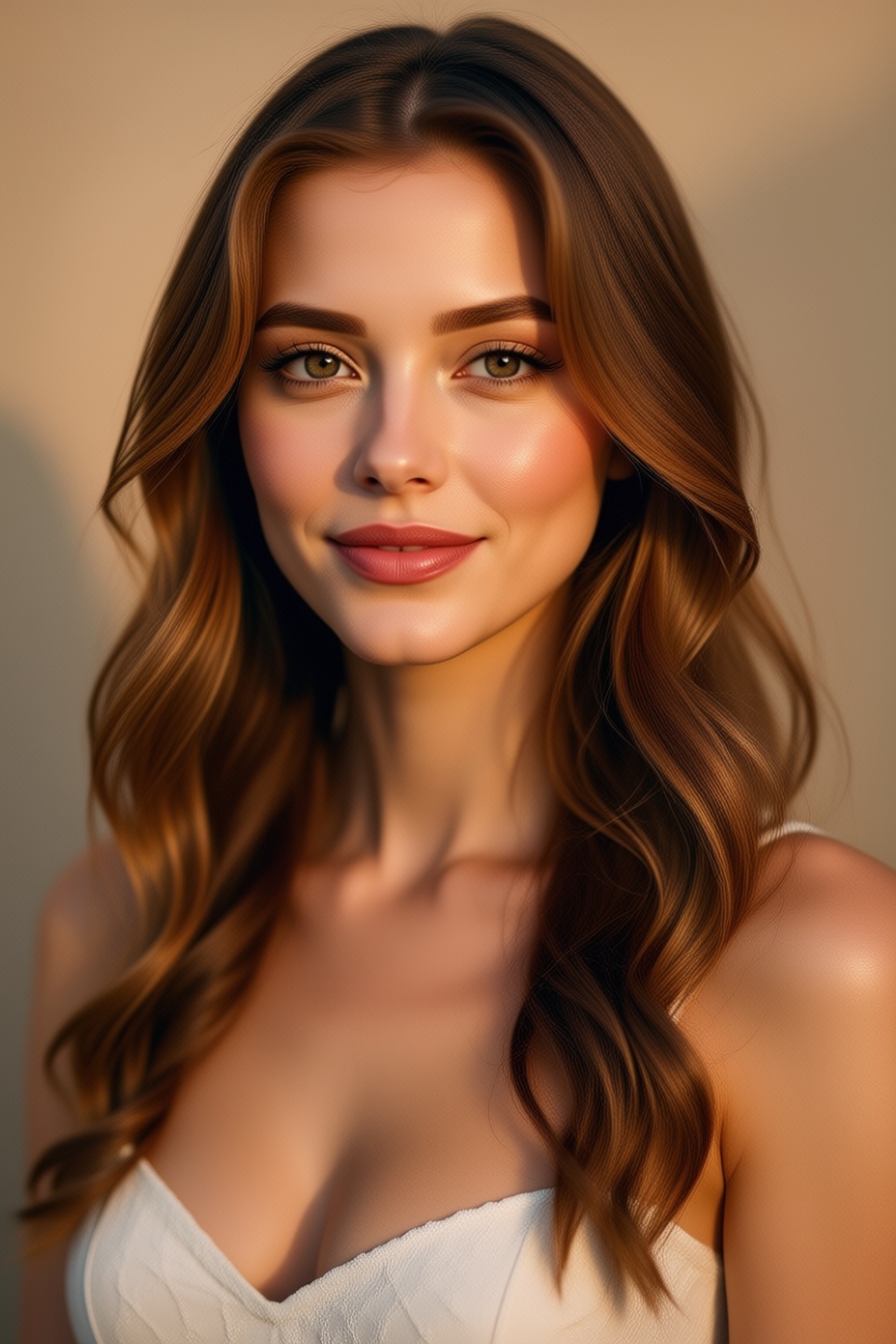صورة مولدة بالذكاء الاصطناعي: Qwen prompt: "Fine art, cinematic, warm golden hour, lithe supe... (نموذج Qwen - فن مفاهيمي)