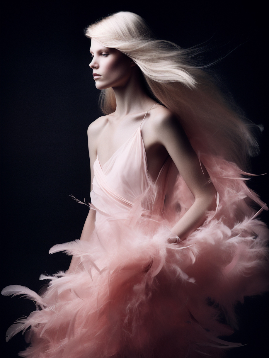 Midjourney prompt: photo of ((( single beautiful slavic long hair mod... - Midjourney