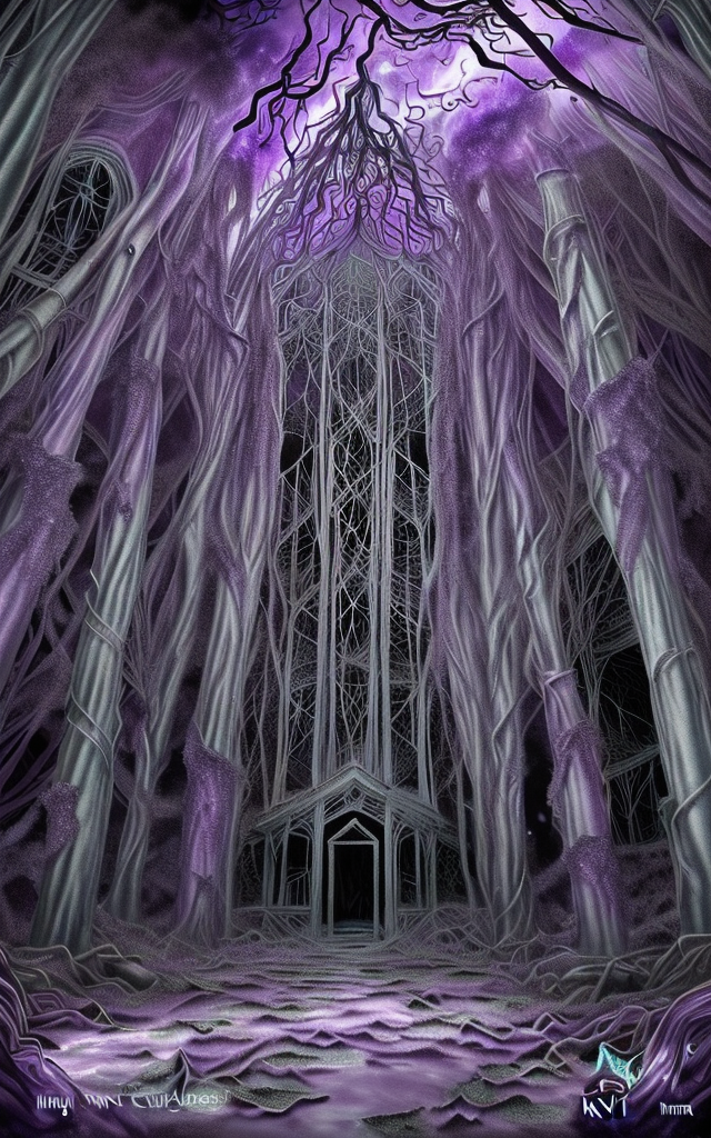 epiCRealism prompt: Alcohol Ink Drawing of Phantasmic-gho...