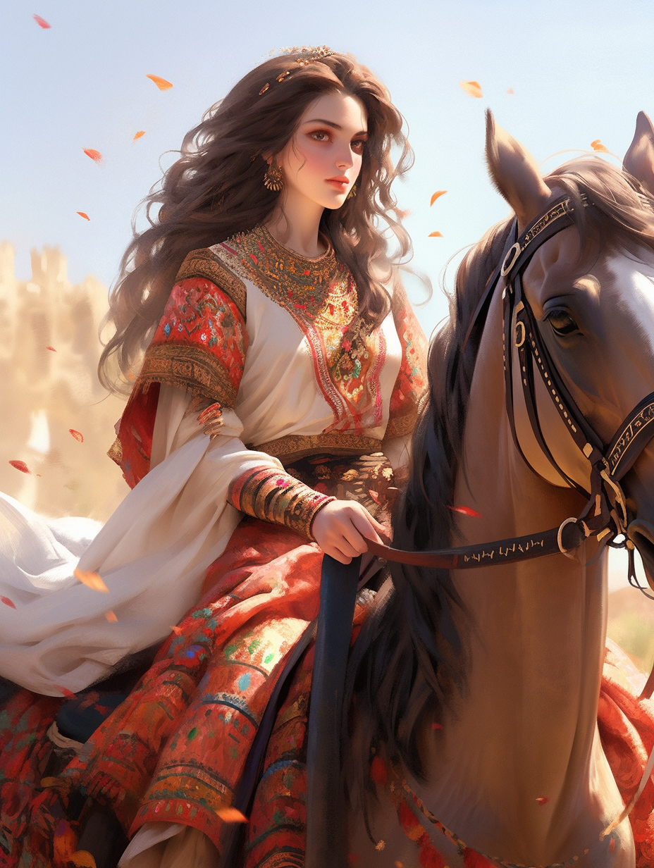 Midjourney prompt: Ancient Persia, Achaemenid Dynasty 2500-year indep... - Midjourney