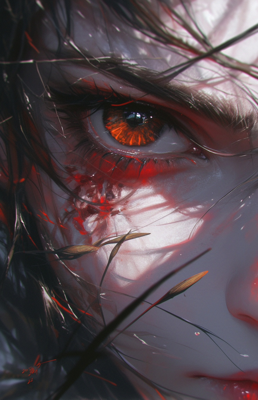 Midjourney prompt: painting, fantasy, japan, anime, in the style of r... - Midjourney