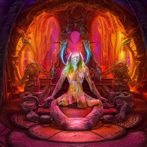 Stable Diffusion prompt: Photorealistic magic elven shrin...