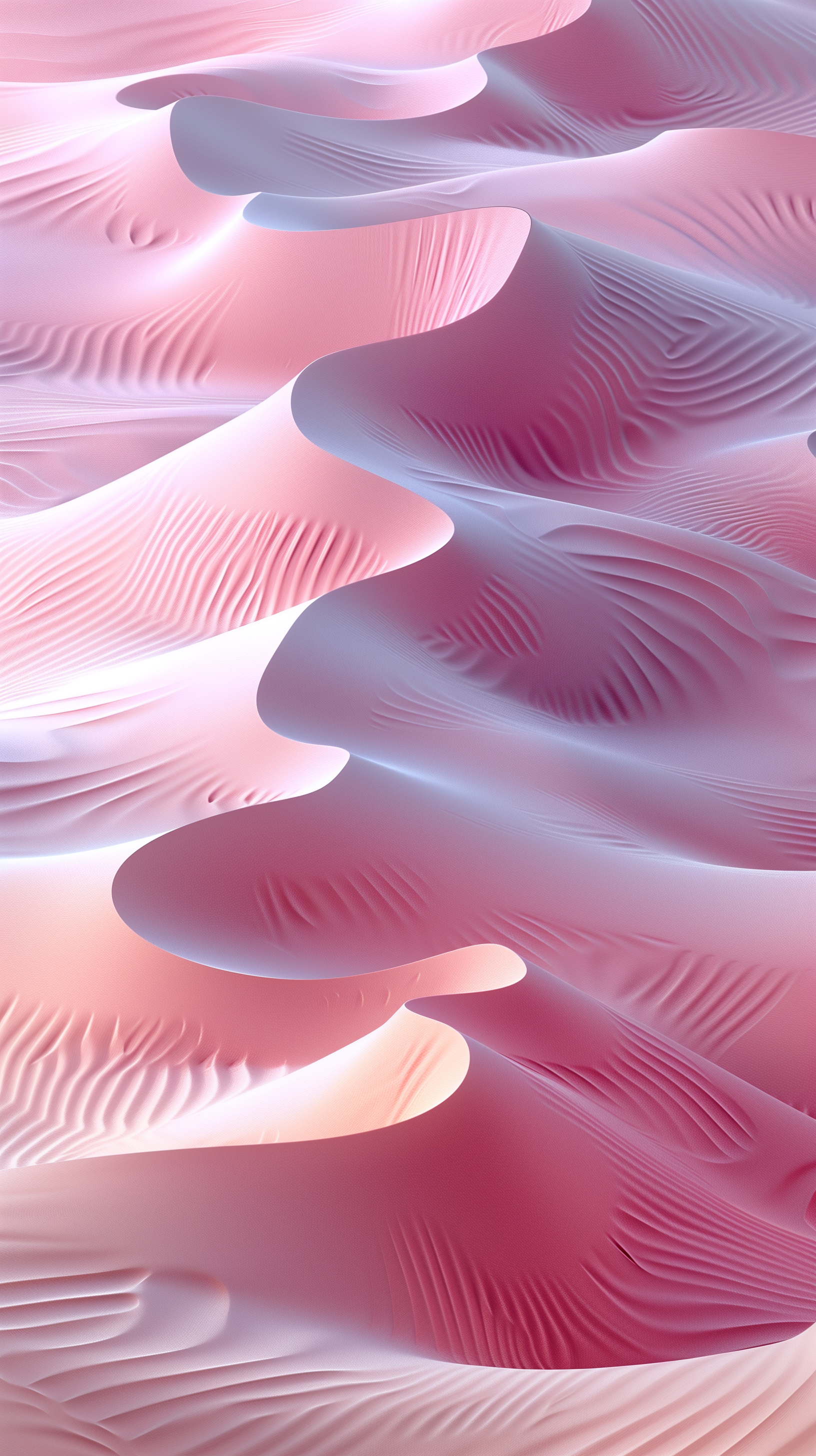 AI generated: Midjourney prompt: abstract digital art, desert dunes and sand ripple... (Midjourney - 3d Renders)