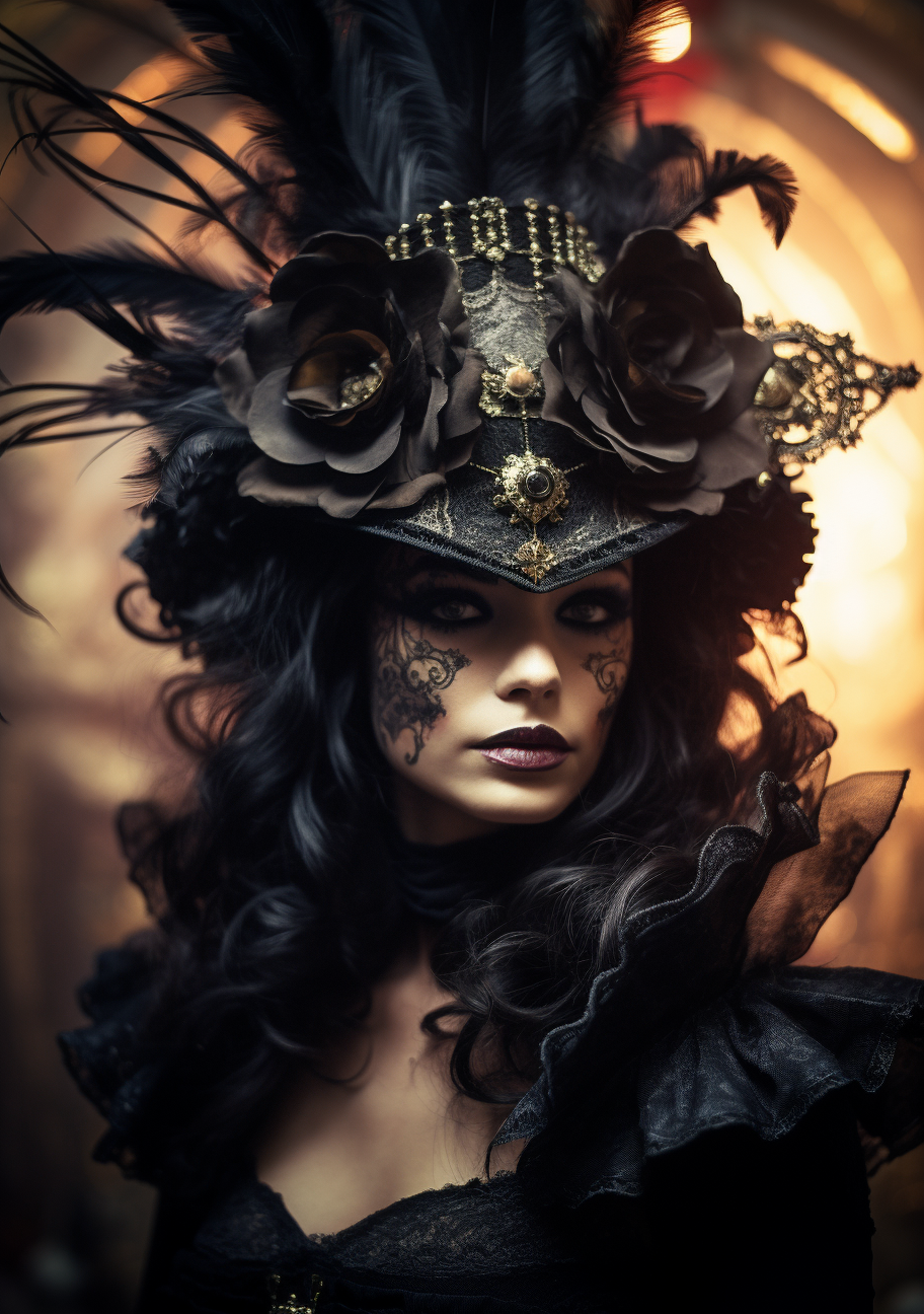 AI generated: Vintage steampunk (Midjourney - Fashion)