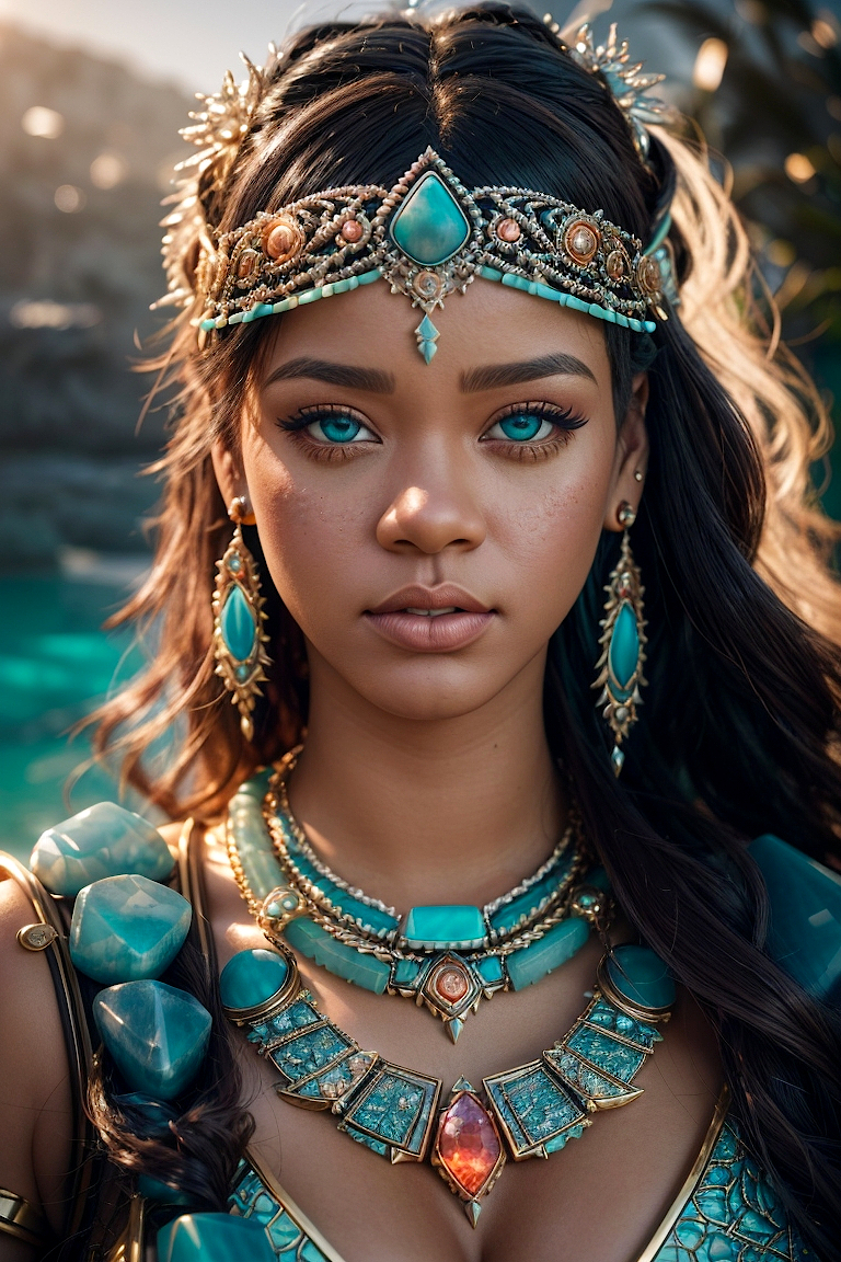 AI generated: Shining bright like diamonds (Midjourney - Photography)