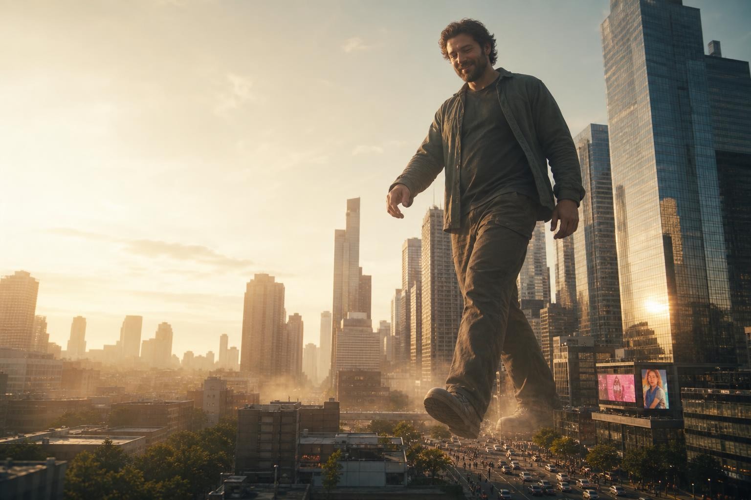 Giant in the City