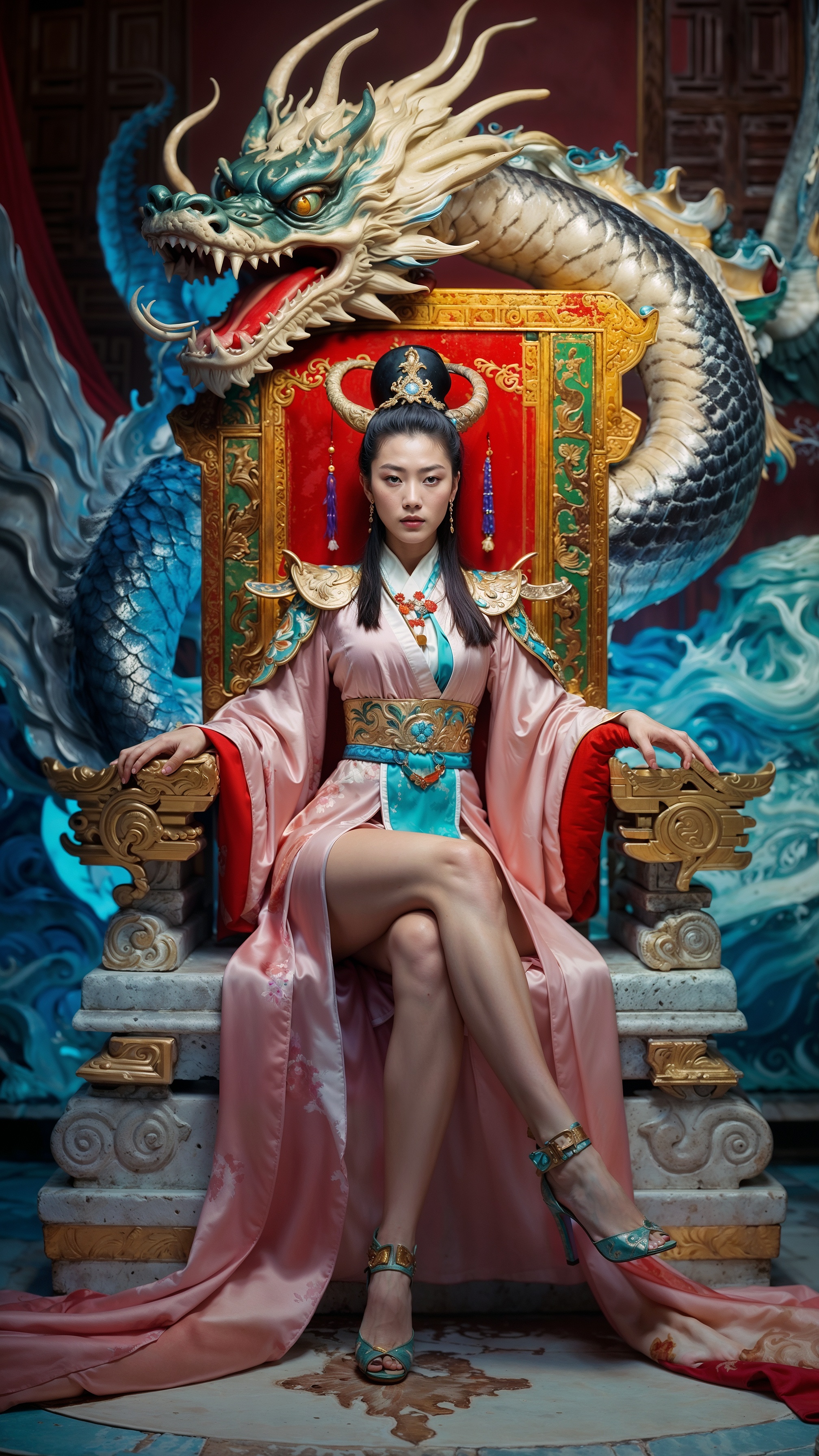 صورة مولدة بالذكاء الاصطناعي: Legend of Orochi (نموذج SD XL - تصوير فوتوغرافي)
