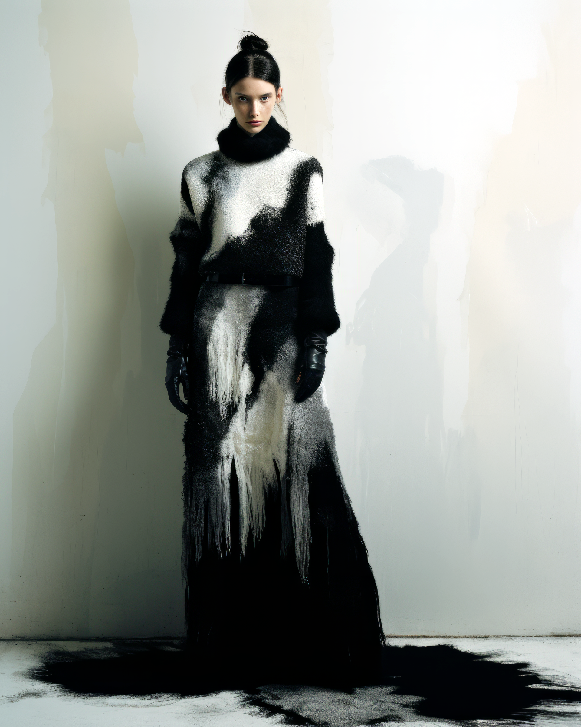 AI generated: Glitch Wool (Midjourney - Photography)