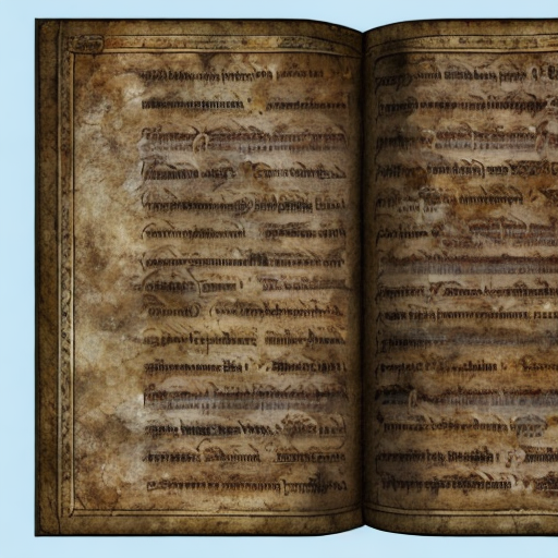 Codexor Book Format Openjourney prompt: ancient codex containing information ...