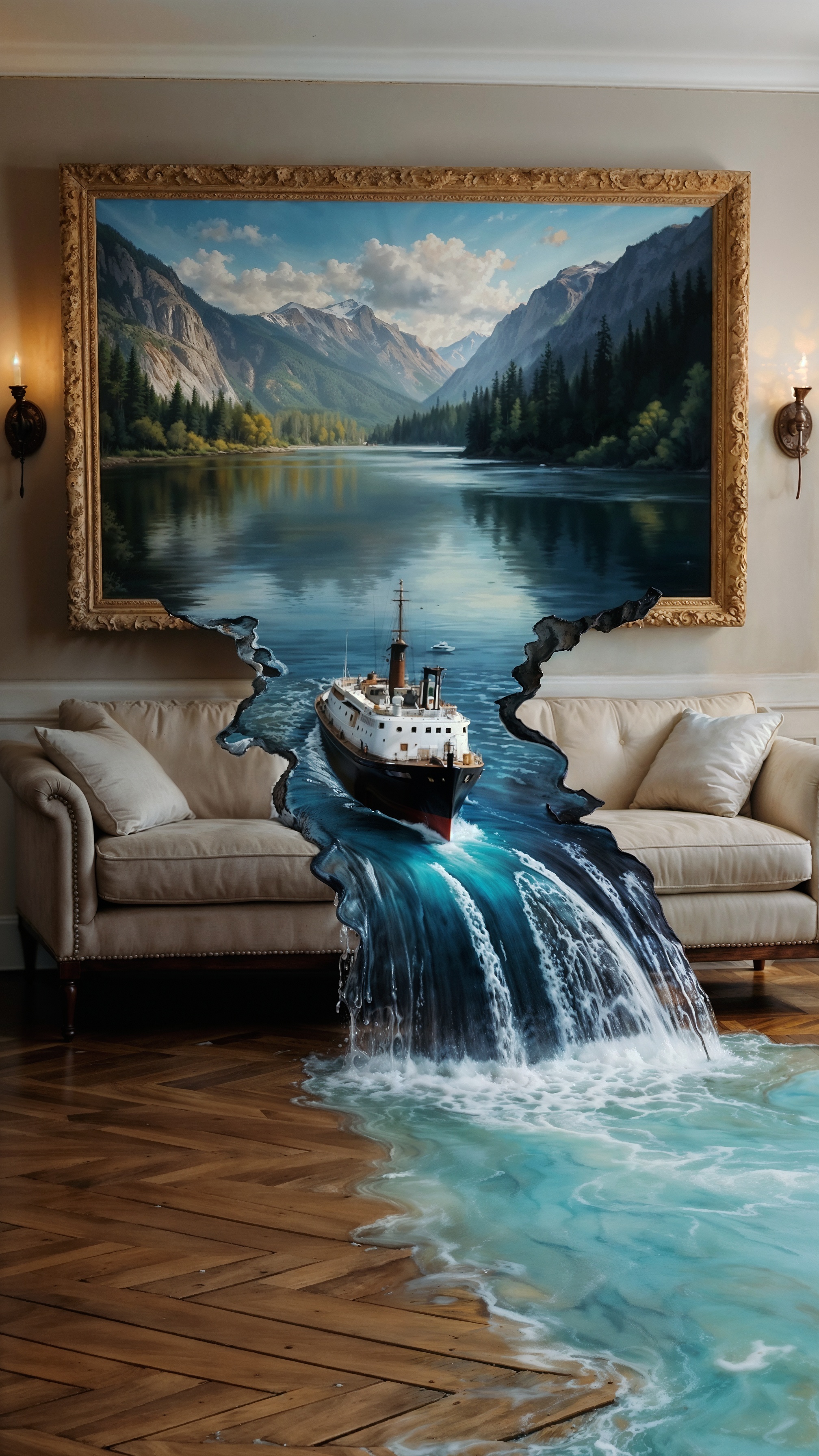 AI generated: Cruise Ship escapes (SD XL - Portraits)