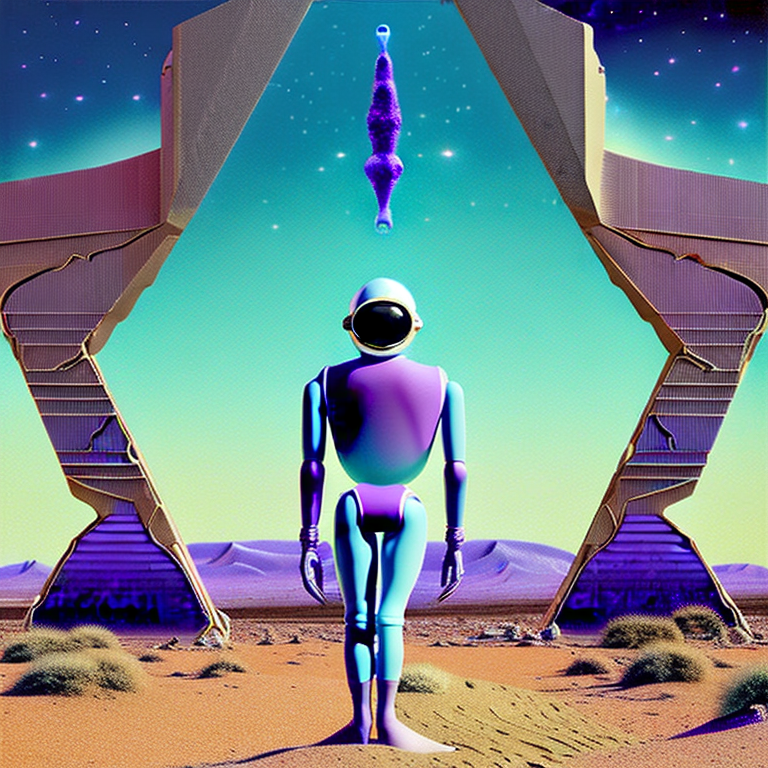 Stable Diffusion prompt: album cover illustration of a st...