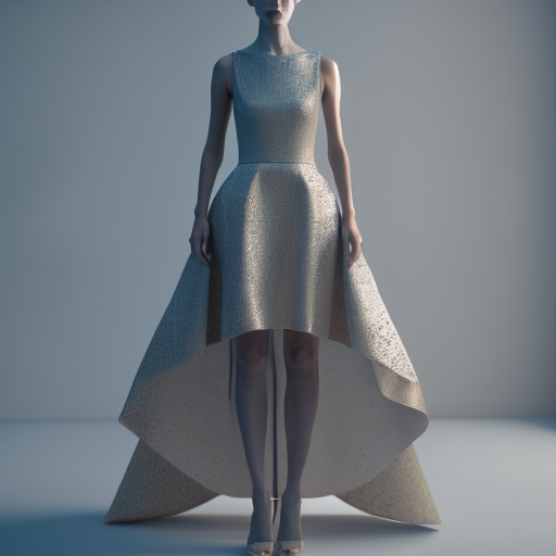 AI generated: Openjourney prompt: beautiful dress design for new york fashion week, ... (Openjourney - Fashion)