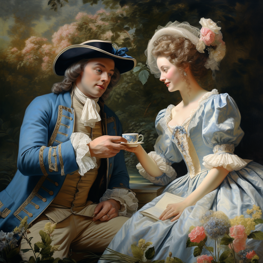 AI generated: English breakfast tea (Midjourney - Portraits)