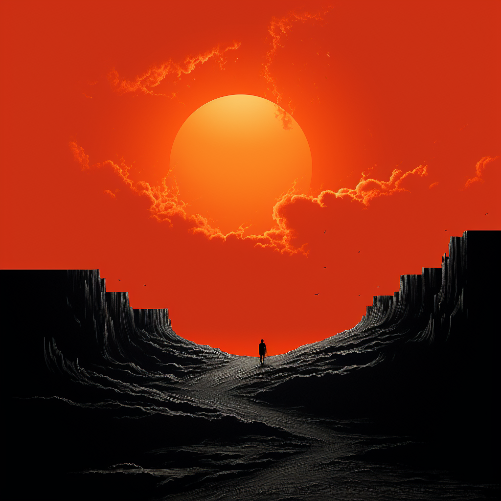 AI generated: Midjourney prompt: By Tang Yau Hoong, ultra hd, realistic, vivid colo... (Midjourney - Landscapes)
