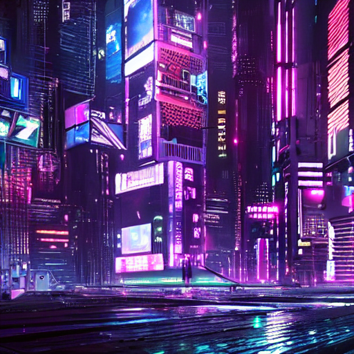 Stable Diffusion prompt: CYBERPUNK