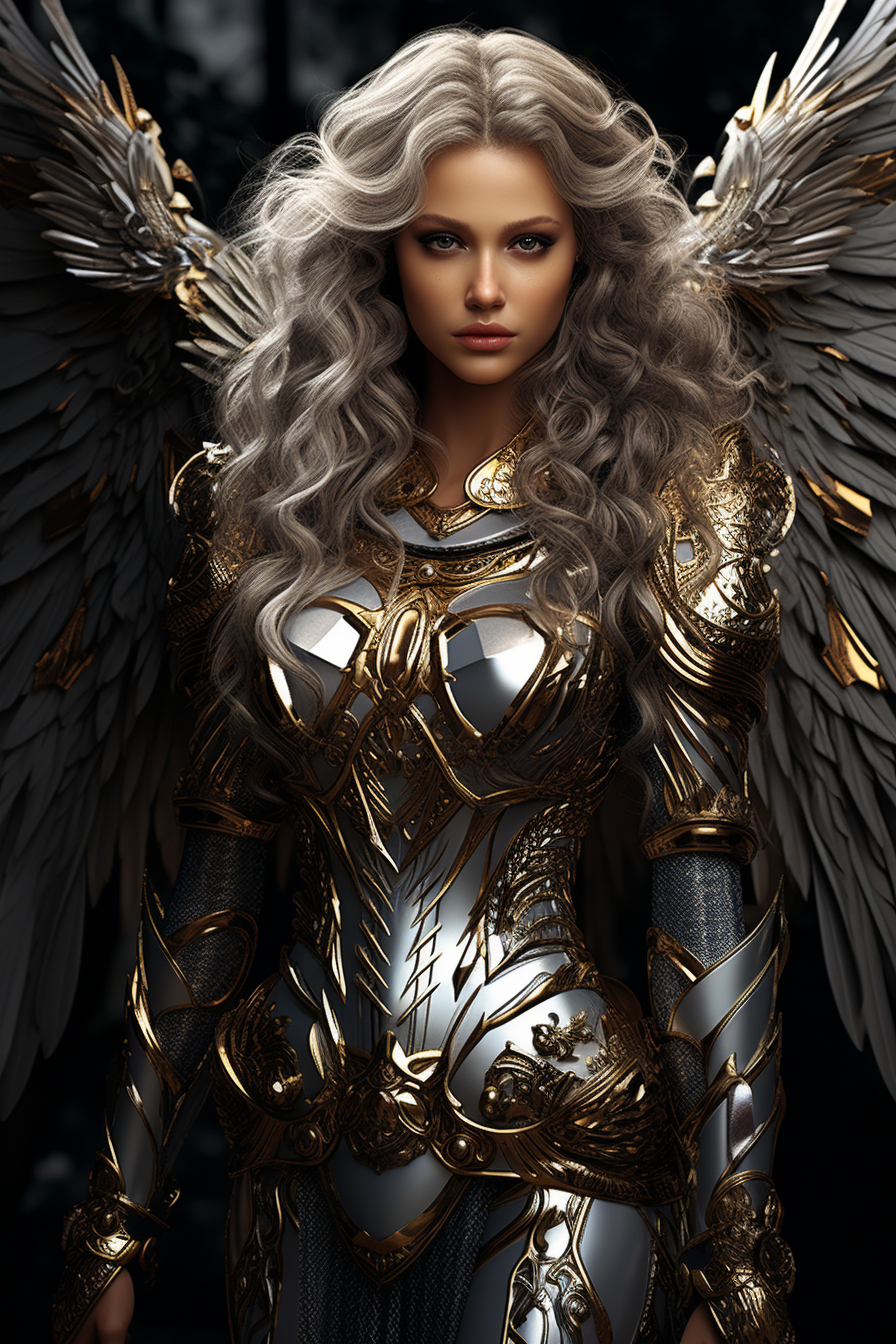 AI generated: Midjourney prompt: (RAW Photo), Stunning portrait of the beautiful Qu... (Midjourney - Photography)