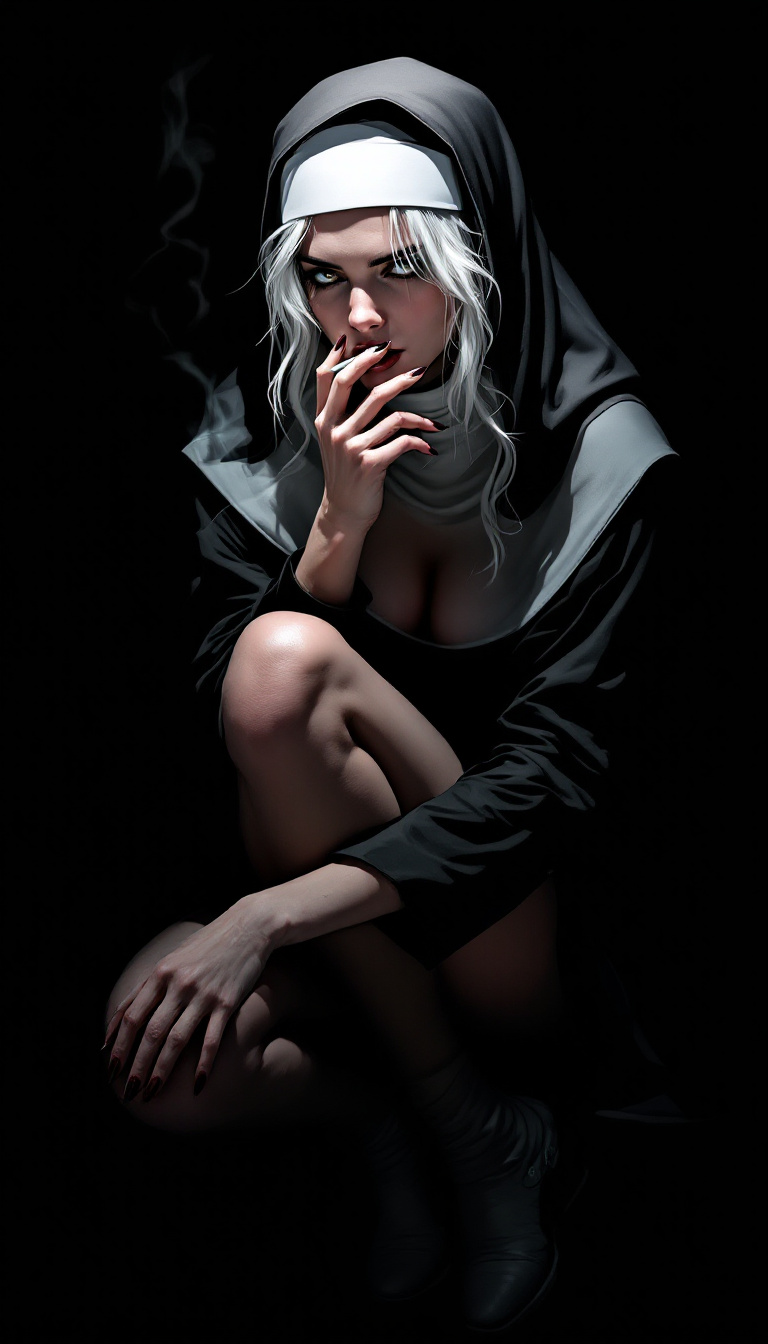 FLUX prompt: Comic book cover illustration, full body shot of a... - FLUX