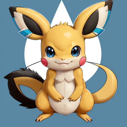 DreamShaper prompt: solo, anthro, pokemon, mammal, ninten...