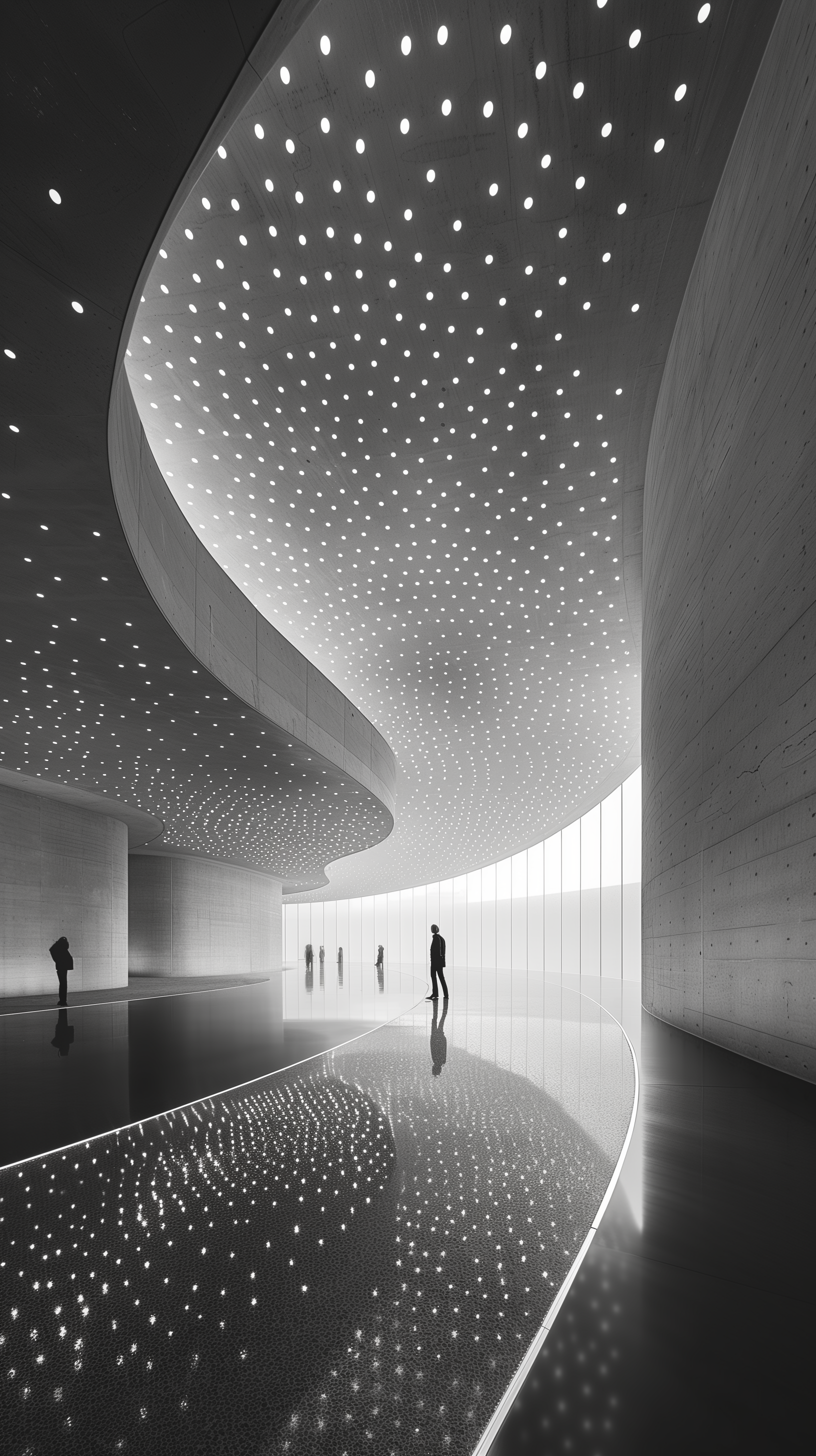 AI generated: Midjourney prompt: architectural photography, dynamic view, used came... (Midjourney - Interior Design)