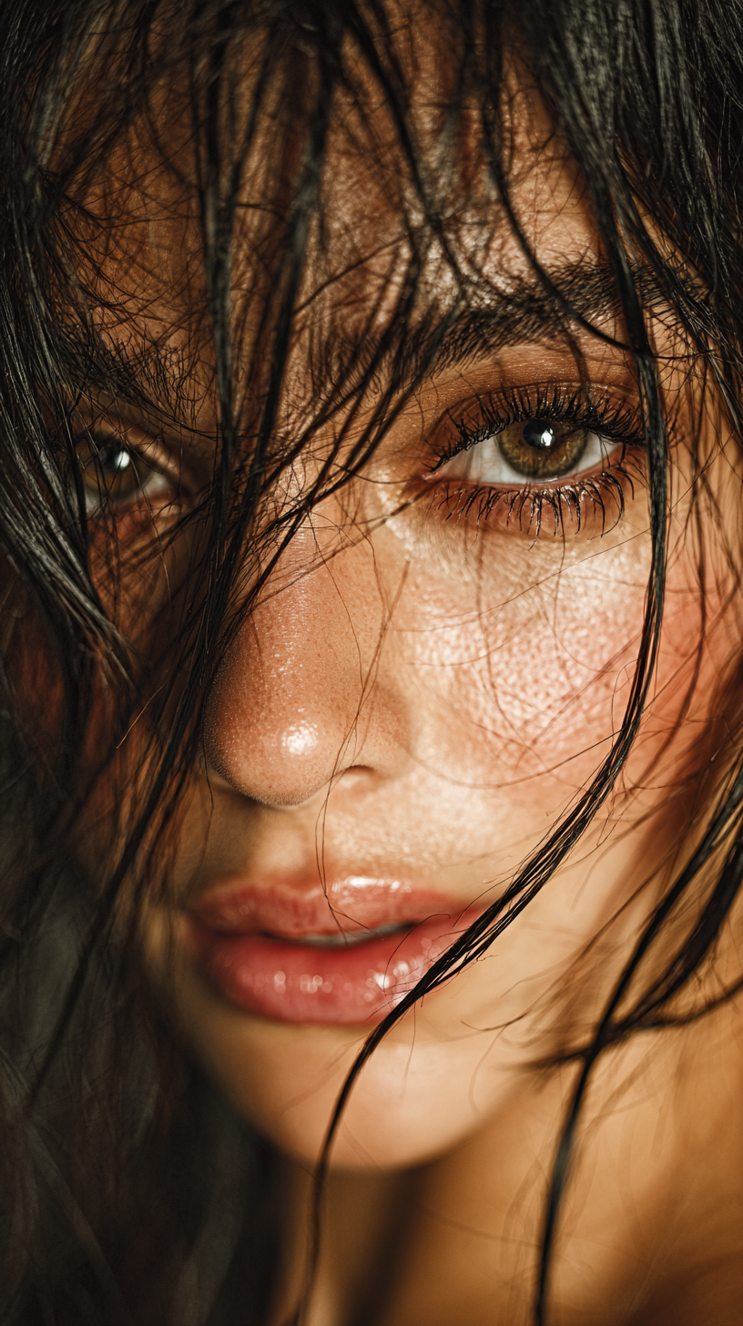 Midjourney prompt: Modern and vibrant Editorial photoshoot of a size ... - Midjourney