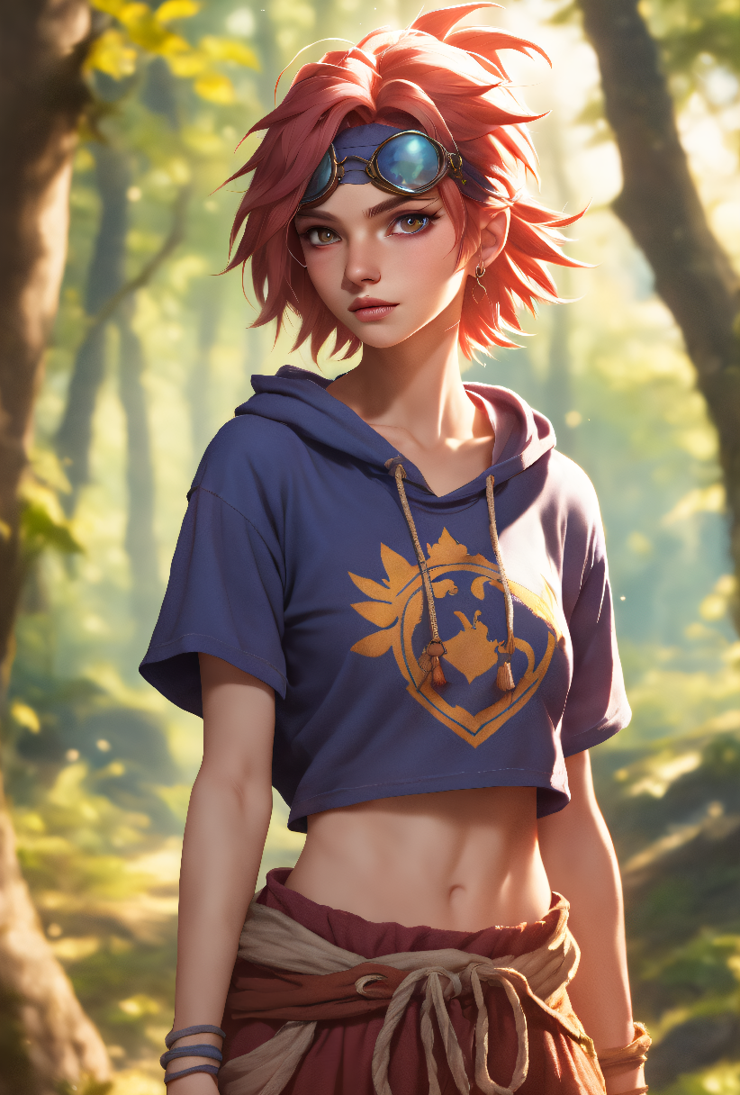 AI generated: Role Playing Girl (Stable Diffusion - Concept Art)