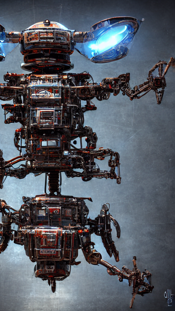 Stable Diffusion prompt: Ultra-detailed,mega dron in a s...
