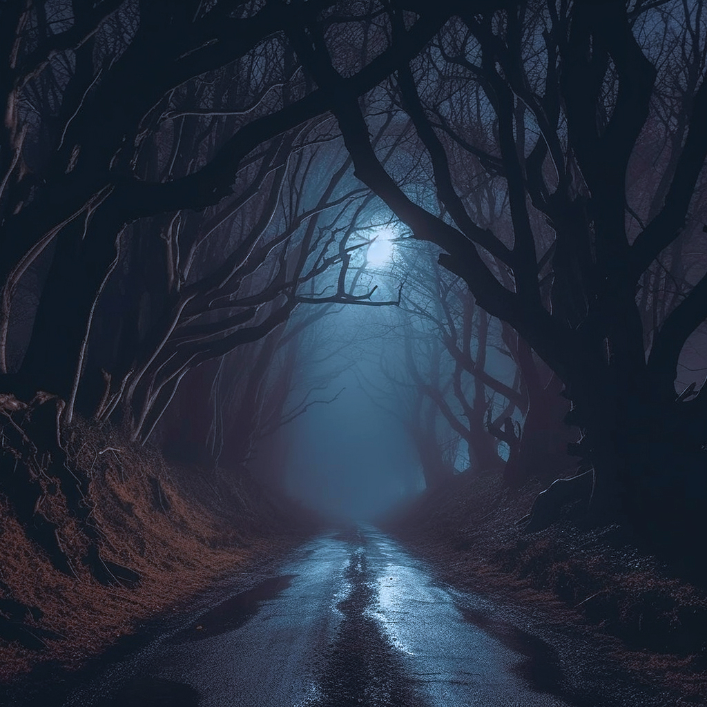 AI generated: The Road: Doom Detour (Midjourney - Photography)