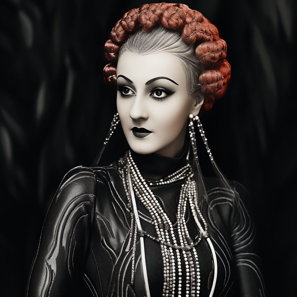 AI generated: Midjourney prompt: fashion 2123 (Midjourney - Fashion)