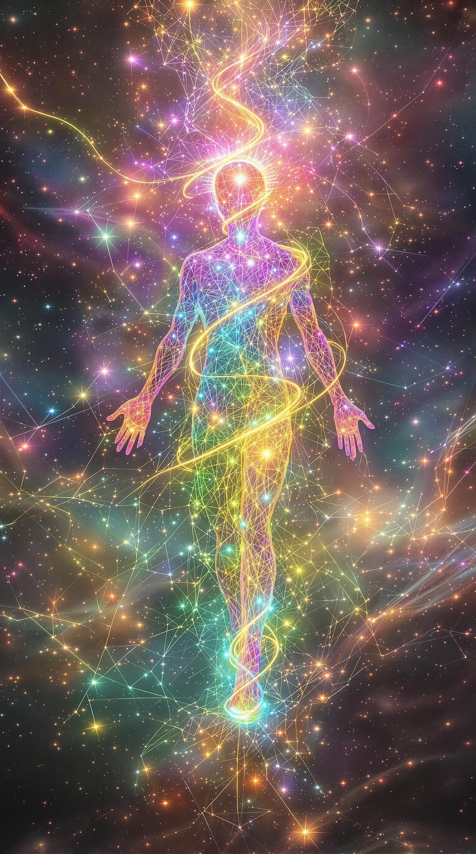 FLUX prompt: A surreal representation of existence as pur...