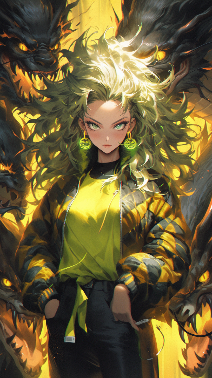 AI generated: Midjourney prompt: dragon ball x issou, dragon ball by tadaa tadaa, i... (Midjourney - Anime)