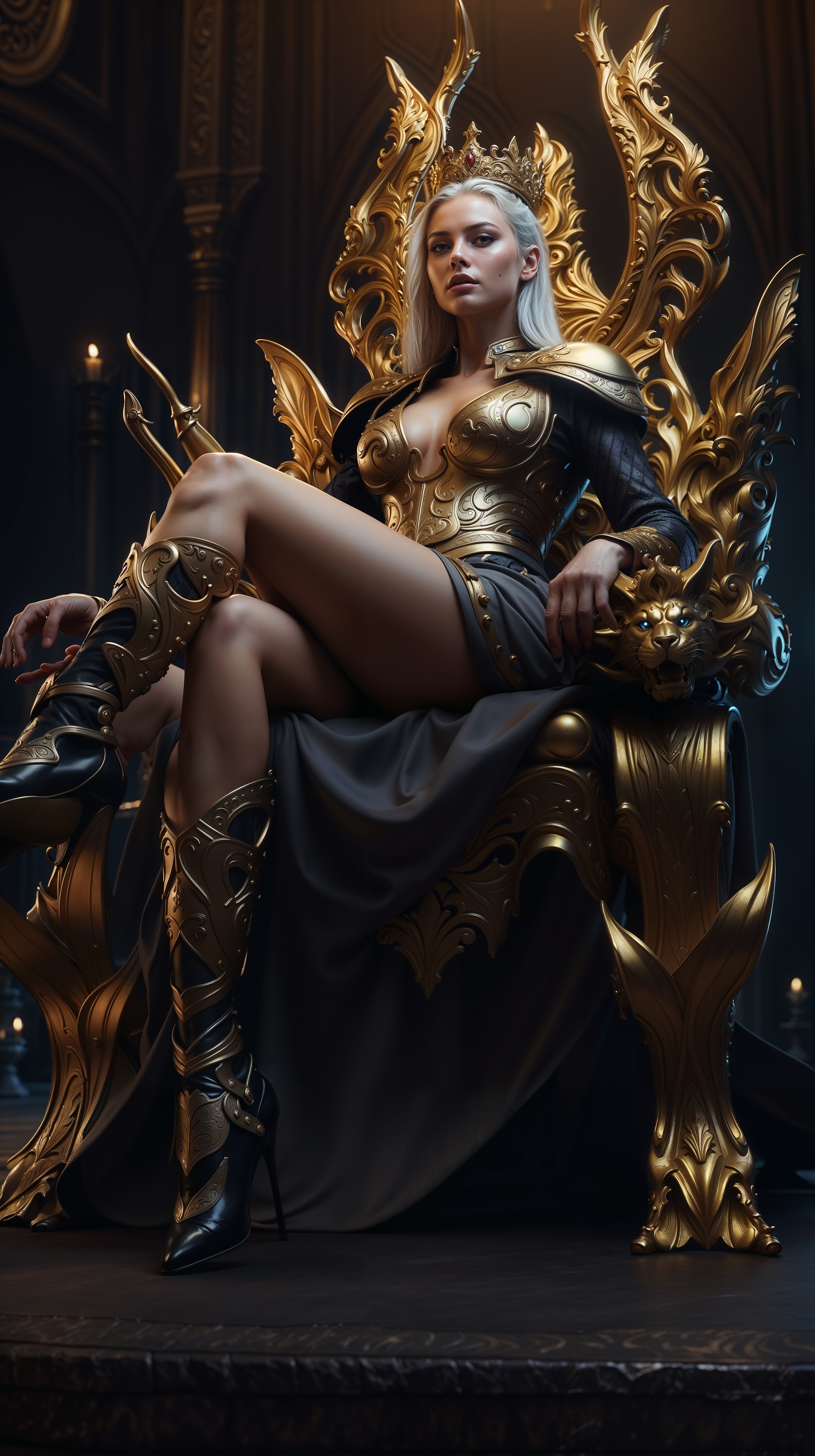 AI generated: Royal Queen (Stable Diffusion - Photography)