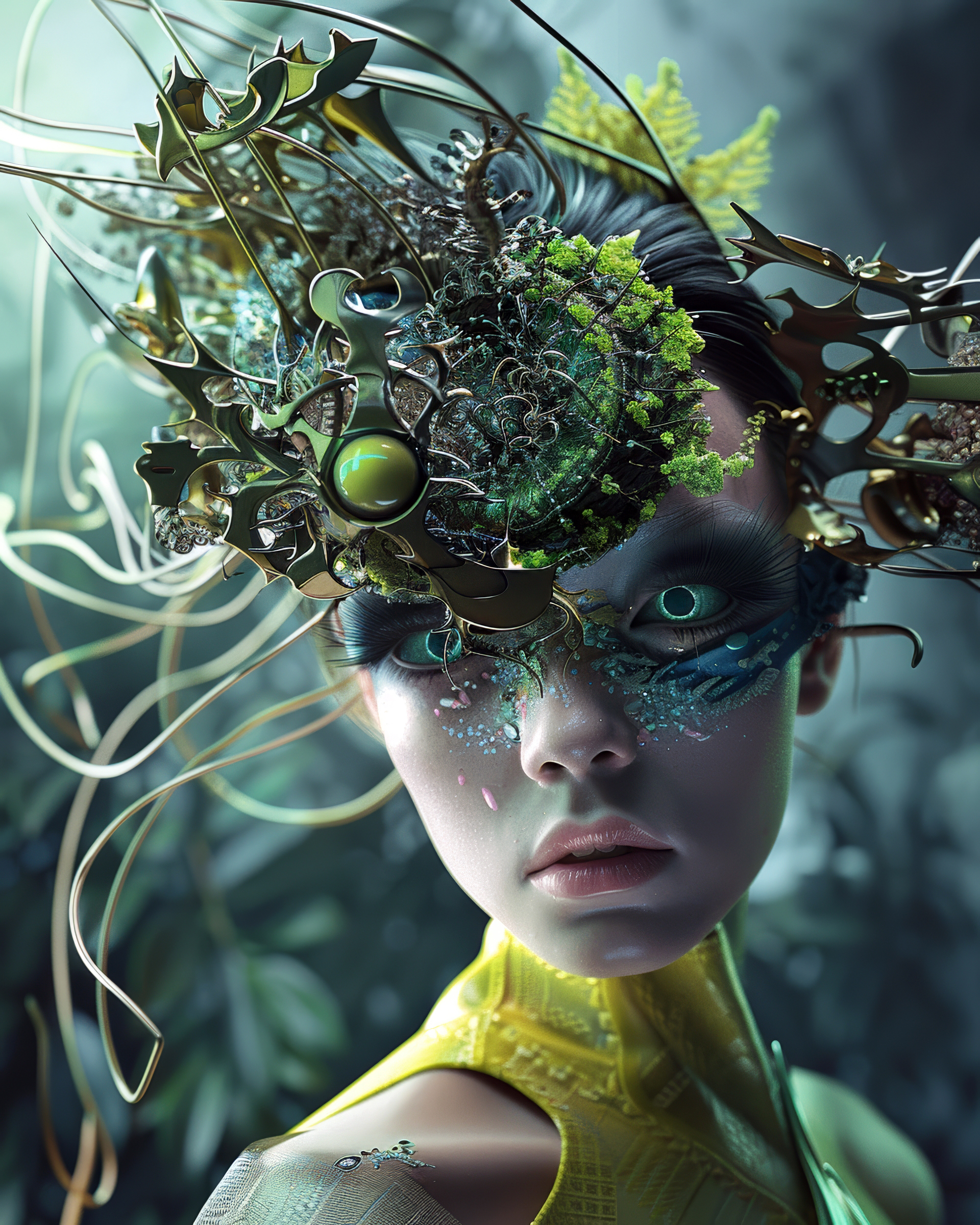 صورة مولدة بالذكاء الاصطناعي: Avant Surrealism (نموذج Midjourney - صور شخصية)