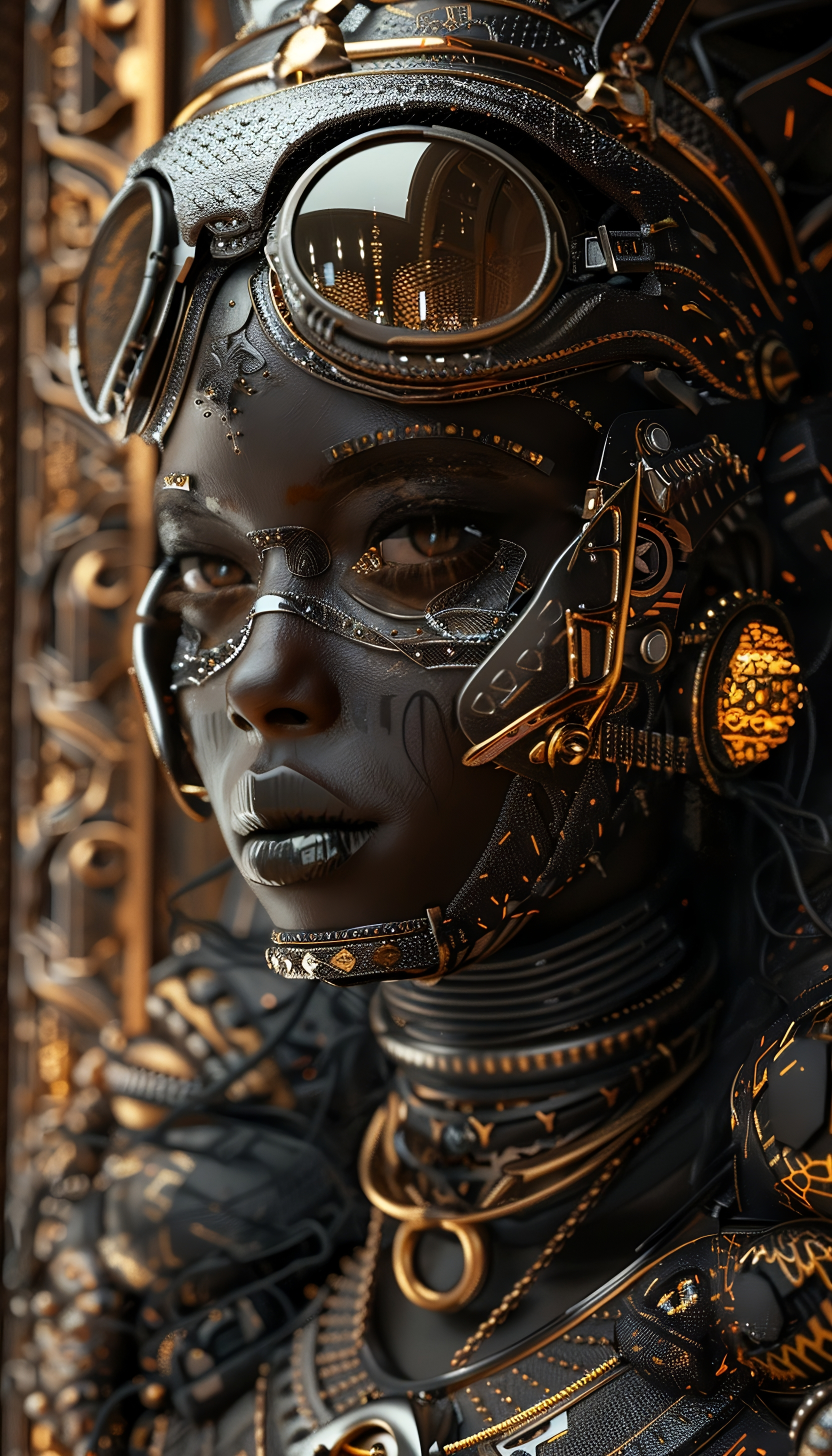 AI generated: Midjourney prompt: , (Midjourney - Portraits)